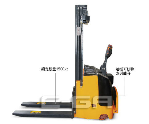 標(biāo)準(zhǔn)型全電動踏板堆高車