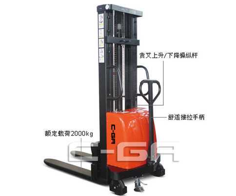 重型半電動(dòng)堆高車(chē)